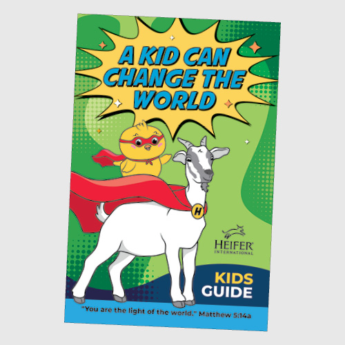 Cover of A Kid Can Change the World Faith Guide.