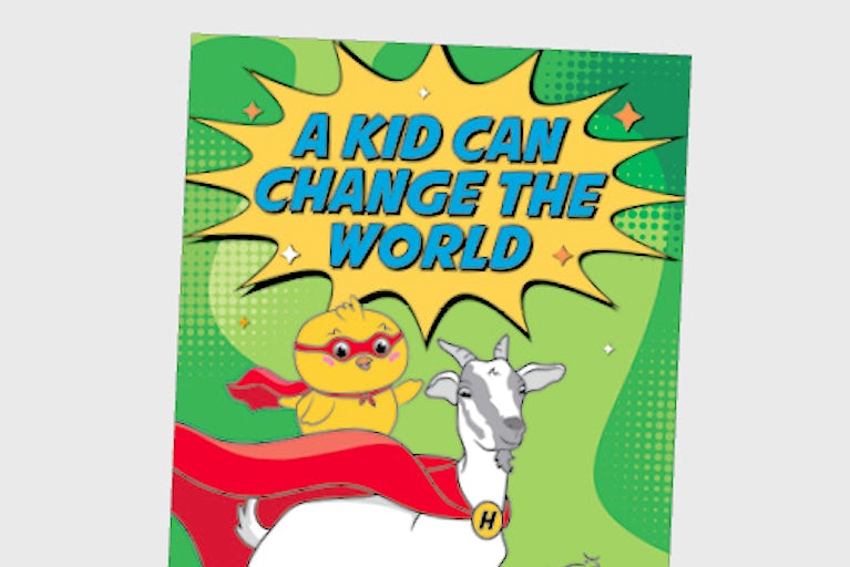 Cover of A Kid Can Change the World Faith Guide.