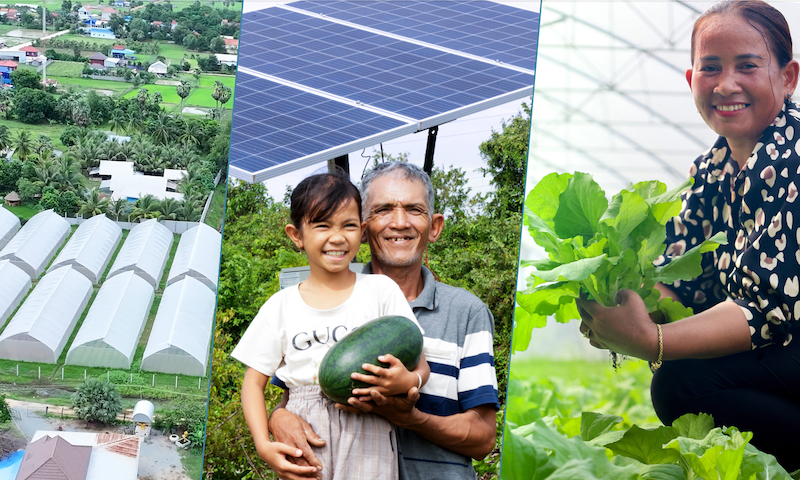 Farmers in Cambodia.