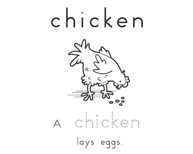Chicken and the Worm Activity Packet Cover
