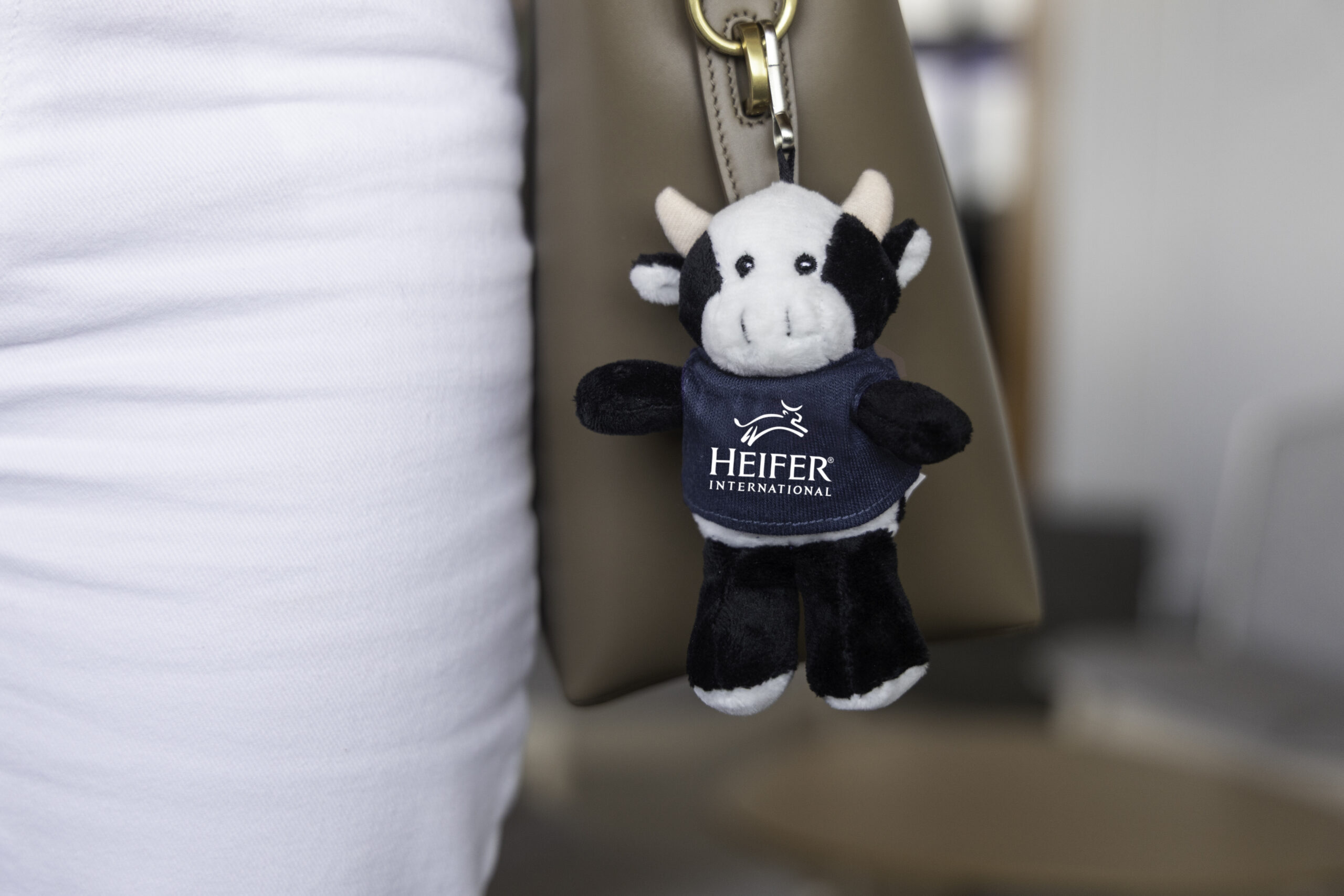 Cow Keychain