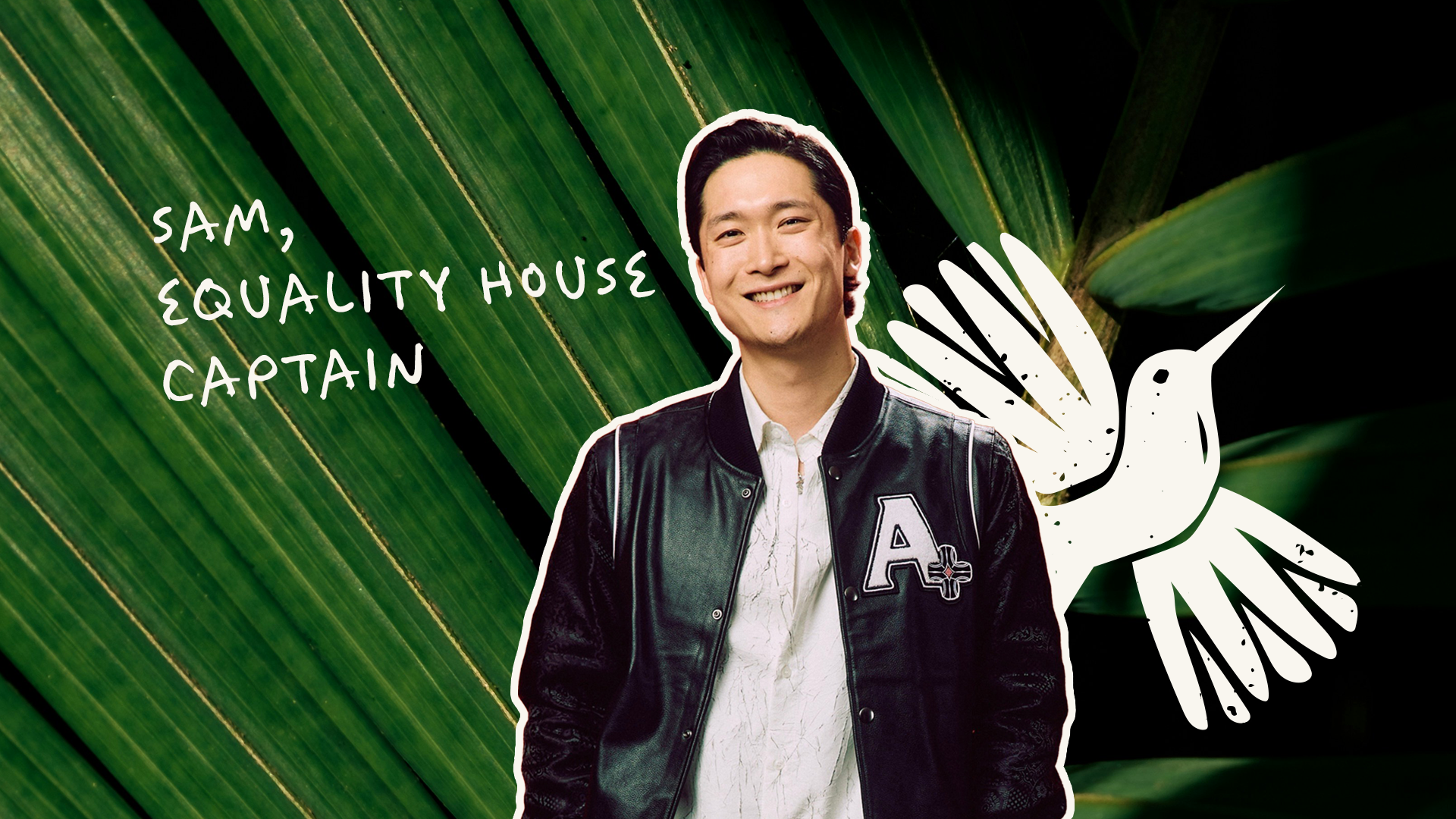 Sam, a smiling man, Equality House Captain