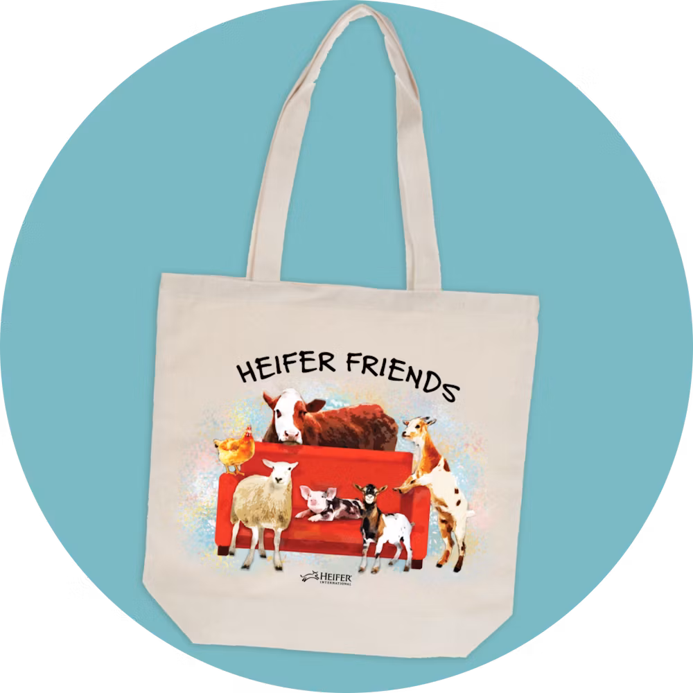 Heifer Friends Tote.