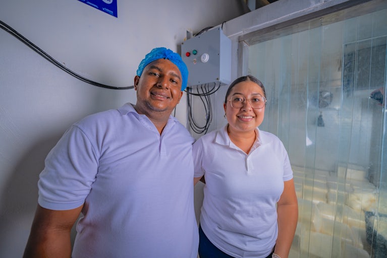 Pedro and Katia in Honduras