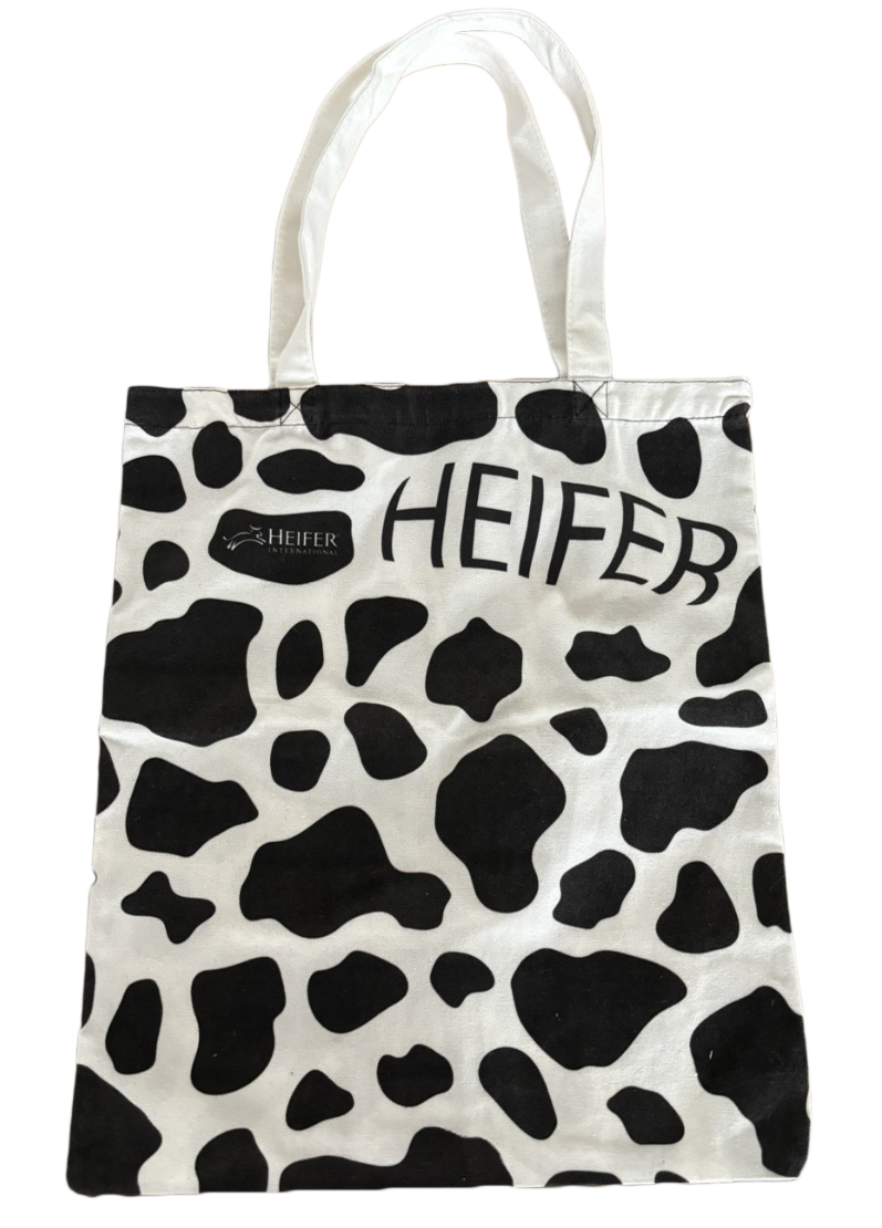 Heifer Cow Print Tote bag.