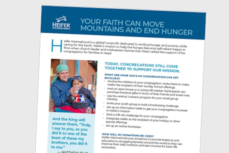 Heifer Faith FAQ doc