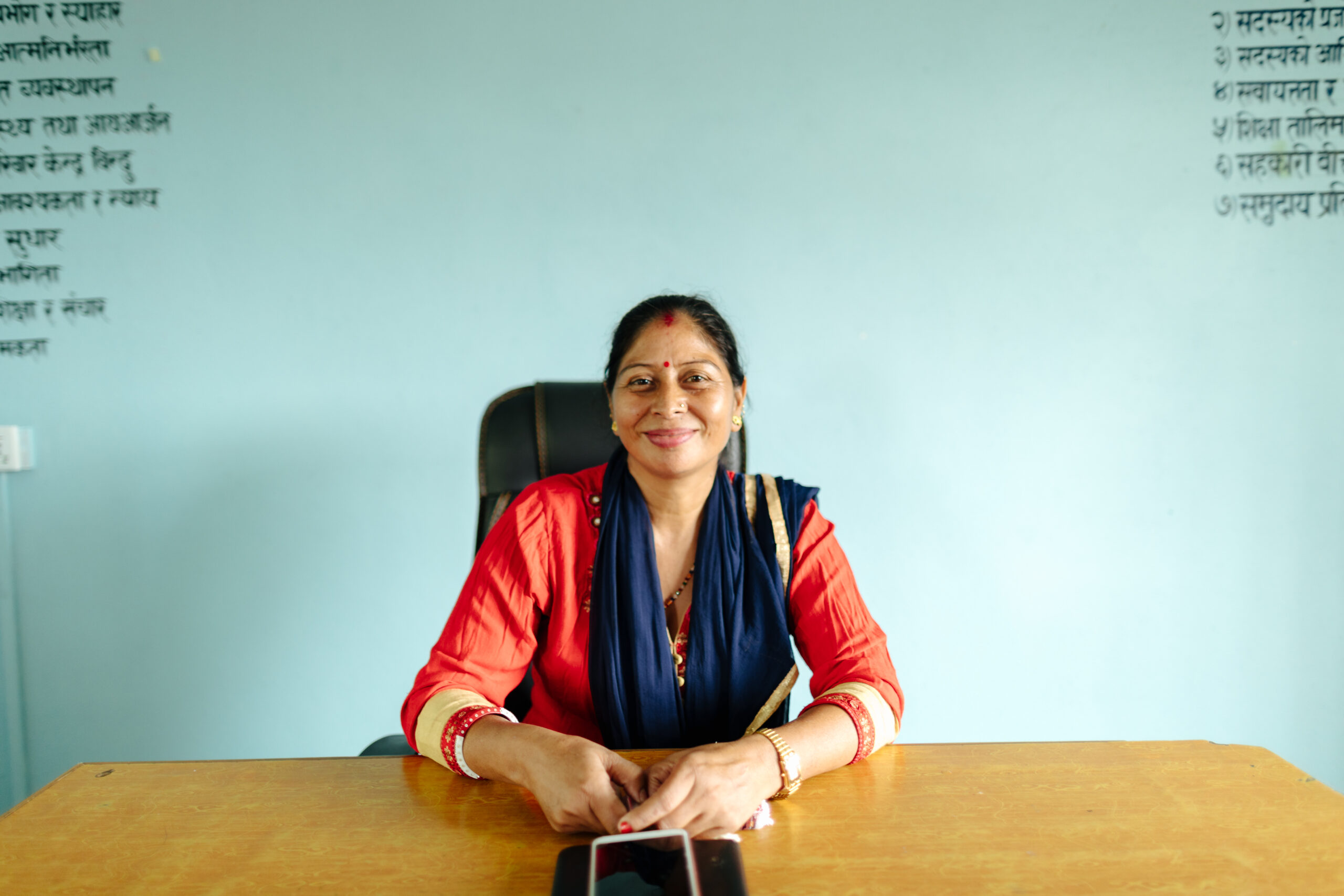 Tulsi Thapi once depended on her husband for income. Now, she's a founding member of the Bihani Dairy Cooperative.