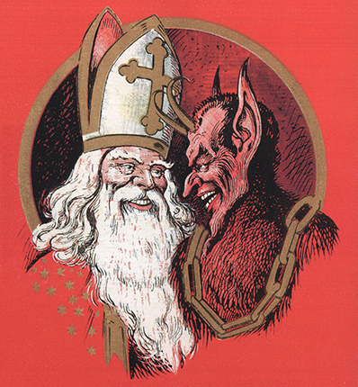 Saint Nicholas and Krampus
