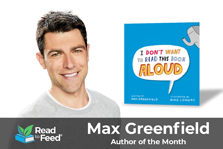 Max Greenfield Read to Feed Author of the Month
