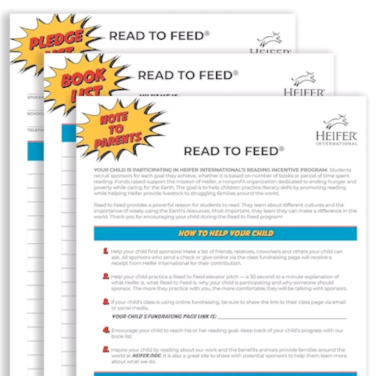 Stack of Read to Feed Supplemental Bundles.