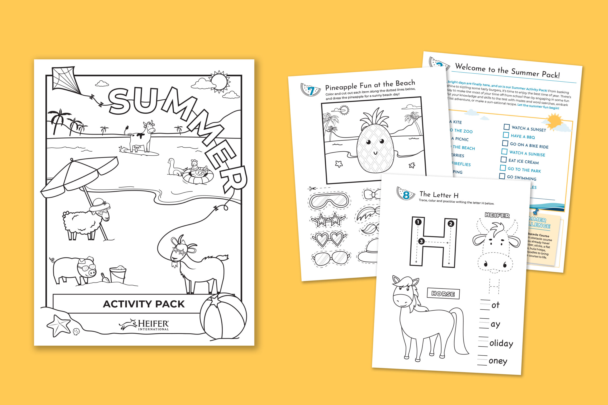 Summer activity pack