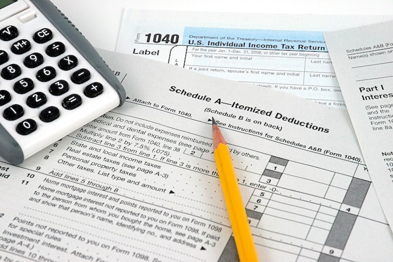 Tax forms.