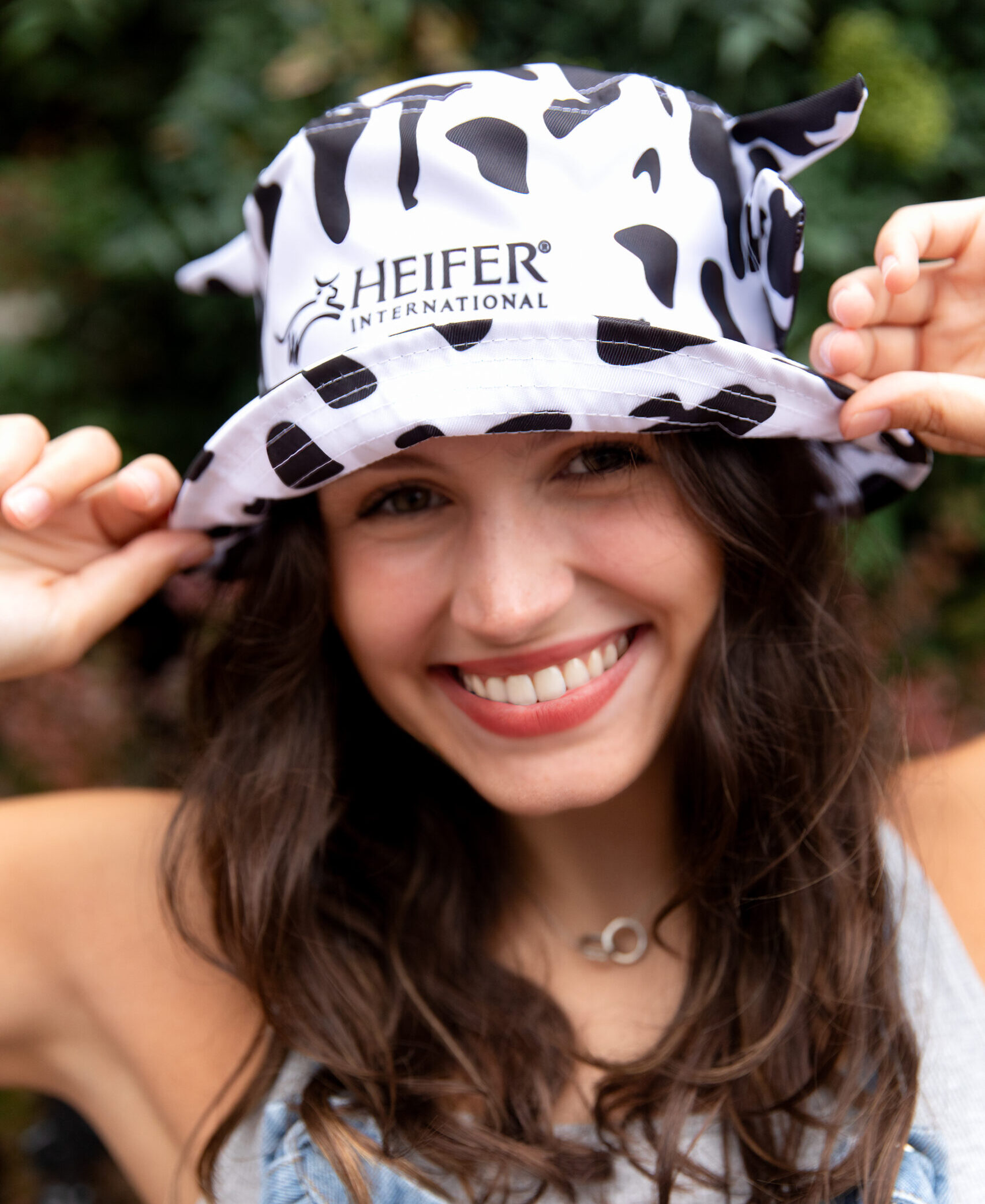 Cow Print Bucket Hat