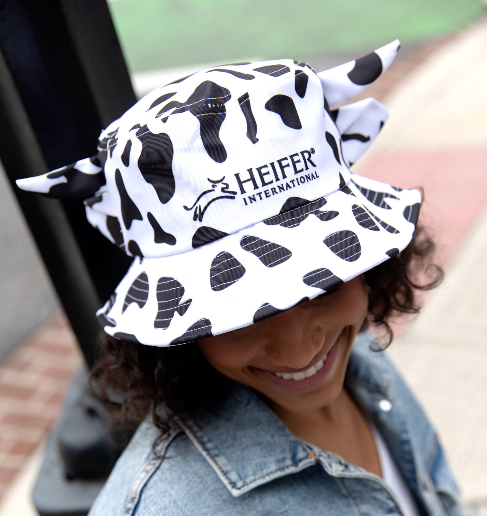 Cow Print Bucket Hat