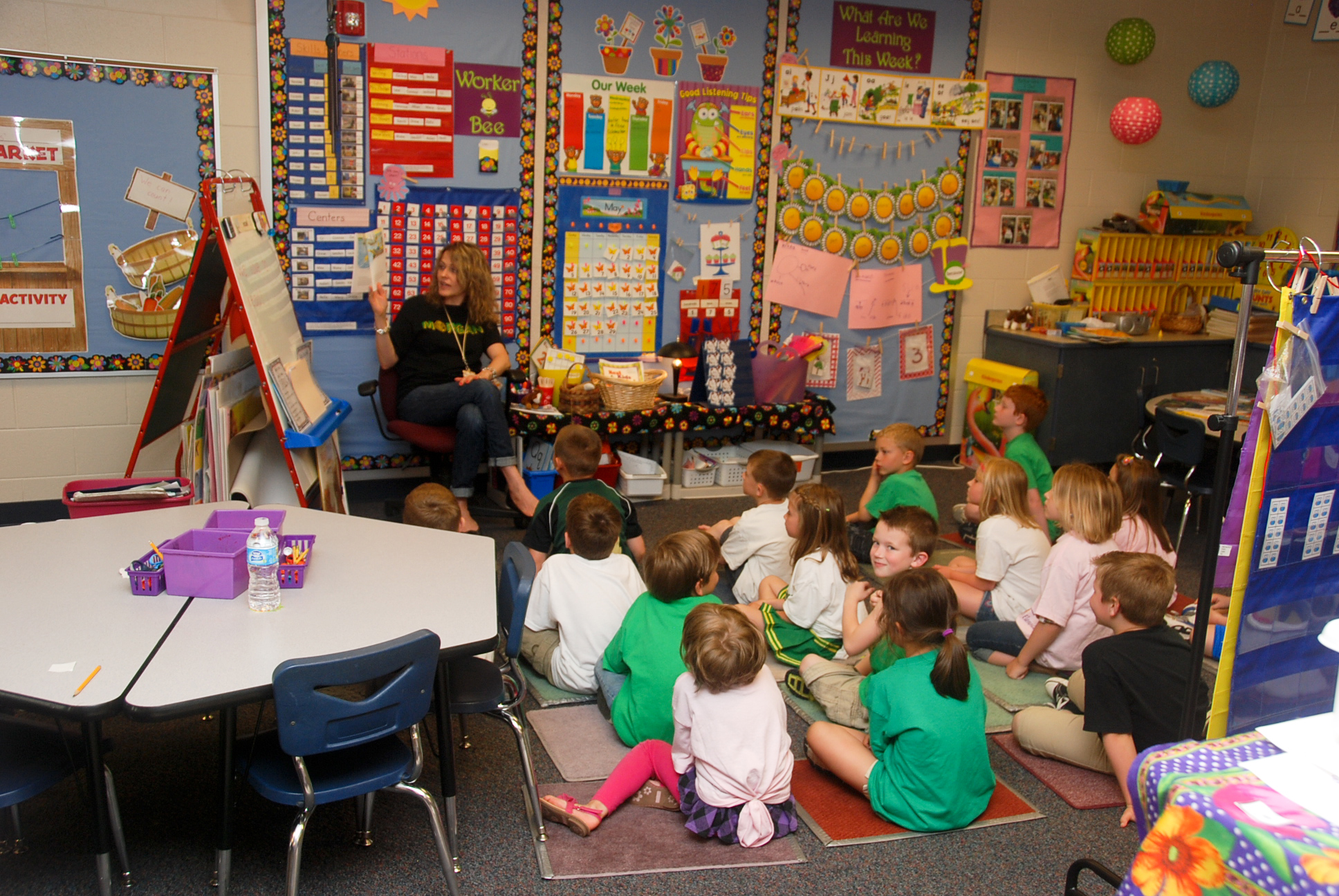 Morgan Township participates in Read to Feed®. Photo by Smiles by Stiles Photography, courtesy of Heifer International Morgan Township Read to Feed