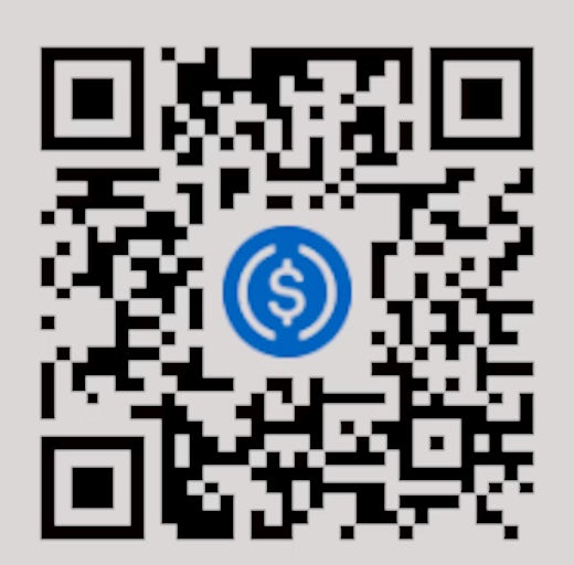 QR code for USDC